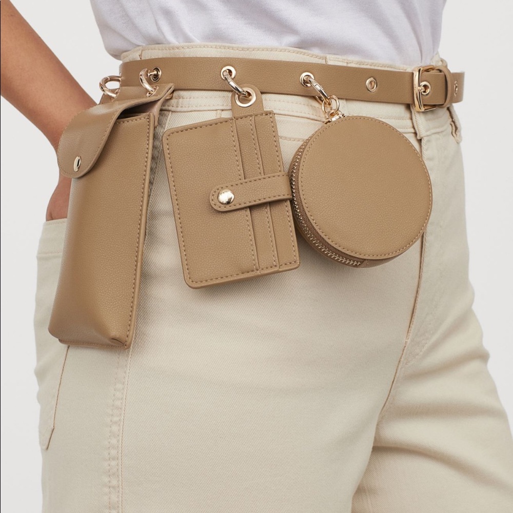 H&M Faux Leather Belt Bag with Phone Case - Picture 10 of 13